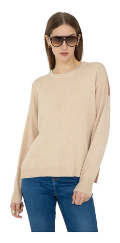 Sweater Mujer Algodon Portsaid Cotton Blend Premium
