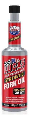 Aceite Suspensión Sintético Lucas Oil 20 Wt 16 Oz/12