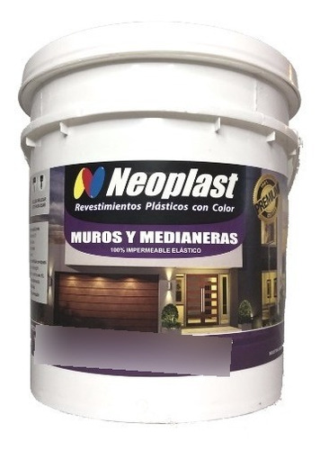Muros Y Medianeras Impermeable Elastico Neoplast X25kgs