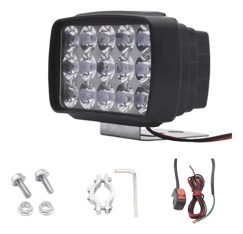 Faro De Motocicleta De 15 Led De Largo Alcance Que Reemplaza