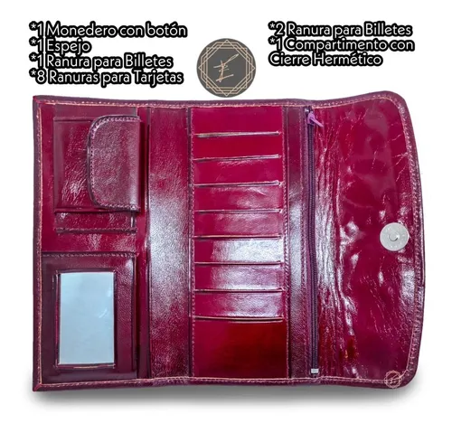 Cartera color vino hotsell