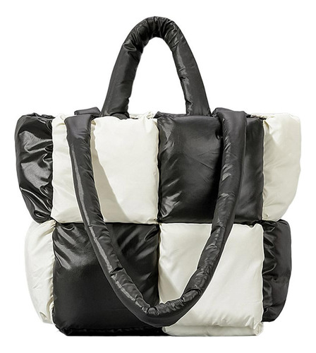 Bolsa Acolchada Para Mujer Puffer Bag Puffy Tote Bagdown