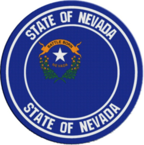 Parche Escudo Circular Estados Unidos Nevada