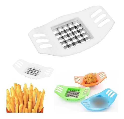 Cortador Cortadora De Papas Fritas Baston Frutas Manual