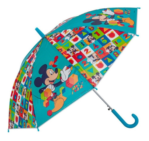 Guarda Chuva Infantil Mickey Club House Sombrinha Brizi