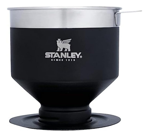 Stanley Perfect Brew Vierta Sobre Negro Mate - Hace 1-6 Taza