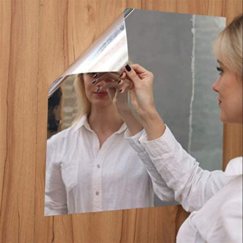 Hojas De Espejo Flexibles, Pegatinas Autoadhesivas De Espejo