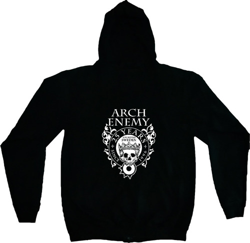 Chaqueta Arch Enemy Rock Metal Estampada Moto Tv Urbanoz