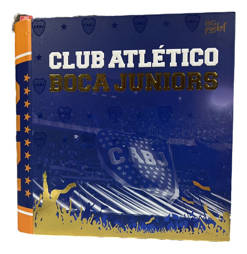 Carpeta Boca Juniors Numero 3 Futbol Argentino + Actitud Lo+