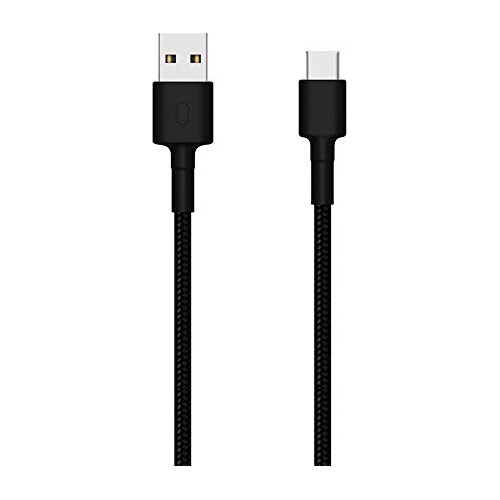 Usb Type-c Cable Para Xiaomi Mi Negro