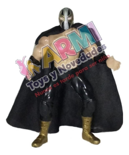 Luchador En Muñeco Modelo Ángel De Oro