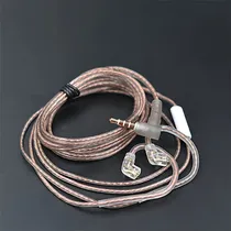 Comprar Cabo Kz Tipo C Com Microfone Para Zsn, Zsn Pro, Zs10pro Cor Marromu002Ftransparente