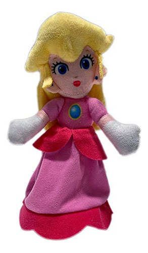 Super Mario Personaje Princesa Peach 8 Pulgadas Muñeca De Pe