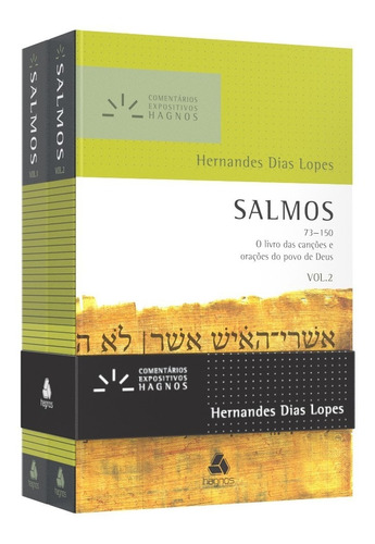 Livro Salmos - Comentários Expositivos Hagnos | Vol. 1 & 2