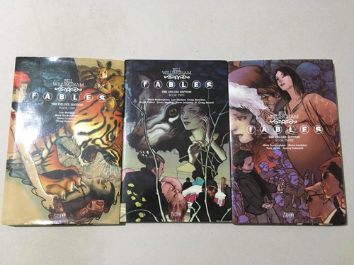 Comic En Inglés Vertigo - Fables Deluxe Edition Pack De 3