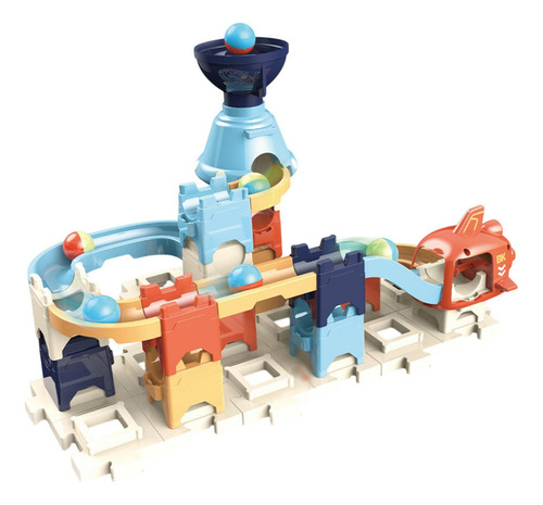 Juego De Bloques De Construcción De Pista De Estilo C