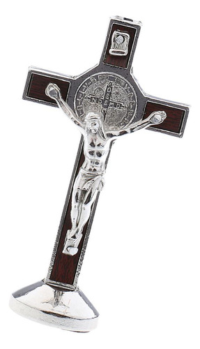 2 Piezas De Aleación De Crucifijo De Jesucristo Cruz