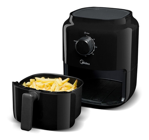 Fritadeira Elétrica Fra30p Midea 3 Litros 1325w Preto 220v