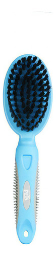 Cepillo Para Perro Pelo Corto Ch Fancy Pets Color Azul