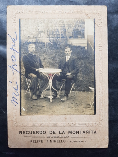Antigua Fotografía De Estudio. La Montañita. 51649.