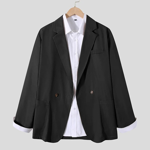 Chaqueta Tipo Blazer Para Hombre, Camisa, Abrigos, Ropa Casu