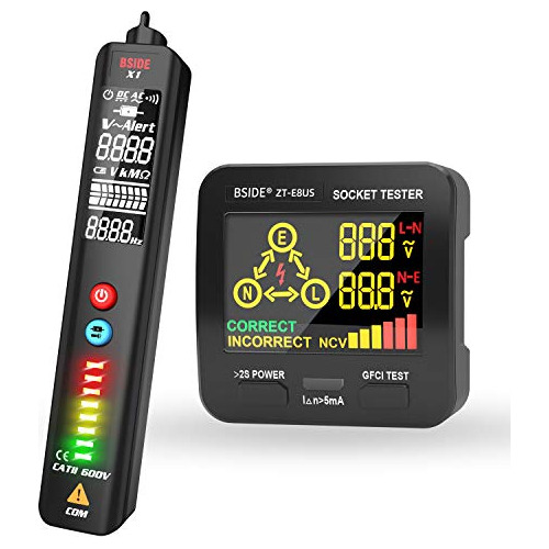 Household Safety Check Kit, Ebtn Lcd Voltage Detector &...