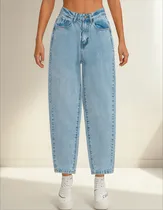 Comprar Jean Mom De Mujer - Pantalón Mom Jeans Mujer Tiro Alto Denim