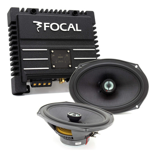 Pkg Focal Sg Altavoz Coaxial Via Amplificador Canal