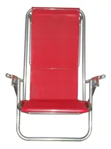 Comprar Reposera Cama Aluminio Reforzada Silla Playera 100kg