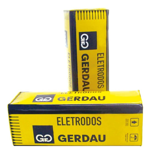 Eletrodo 6013 Para Serralheiro 2,50mm Cinza Original Gerdau