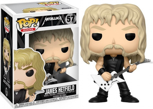 Funko Pop Metallica James Hetfield (57) Funko Pop Original