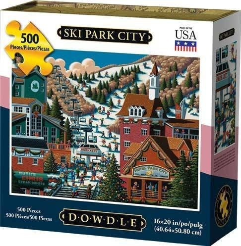 Dowdle Jigsaw Puzzle - Ski Park City Piezas