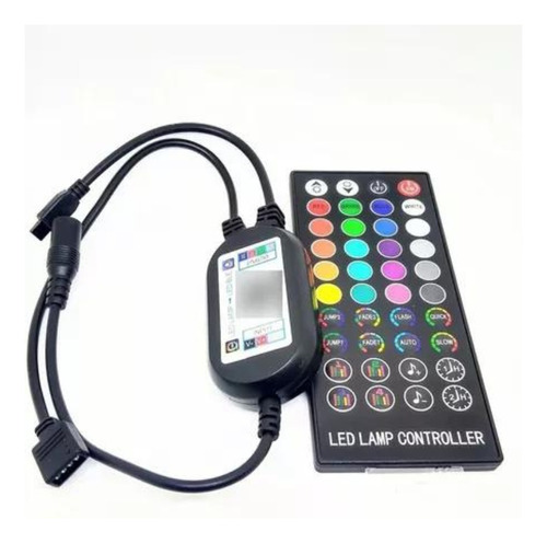 Controladora Rgb App Bluetooth 12v Audioritmica 40 Teclas