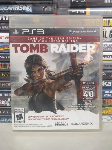Tomb Raider Original Físico Playstation 3 Jogo 