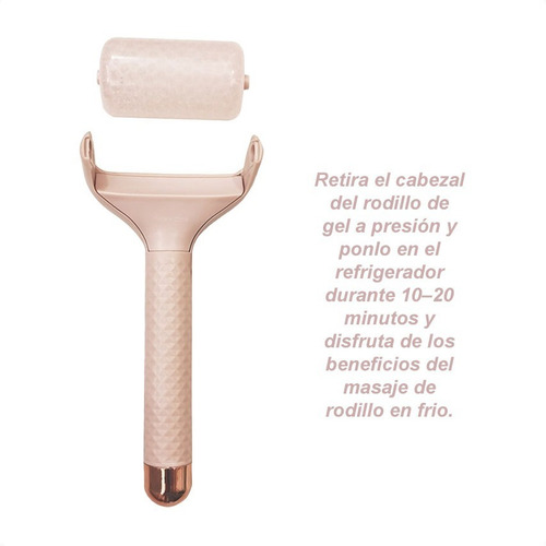 Imagen 2 de 7 de Masajeador Facial Ice Roller Gel En Frio Anti Edad - Otec