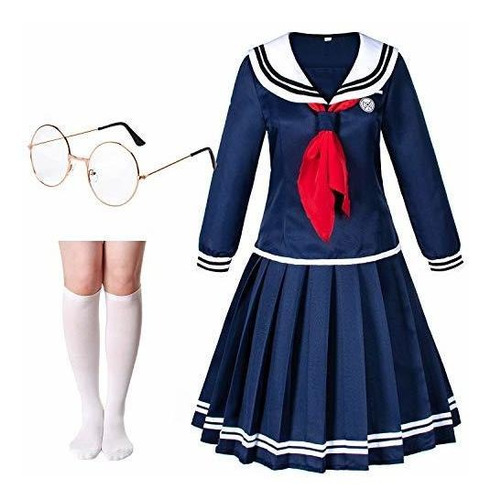 Classic Japón Anime Kawaii Sailor Vestido Falda Unifor...