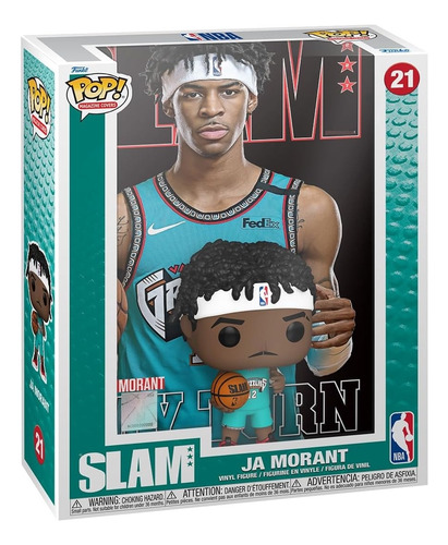 Funko Pop Magazine Covers Nba Slam Grizzlies Ja Morant