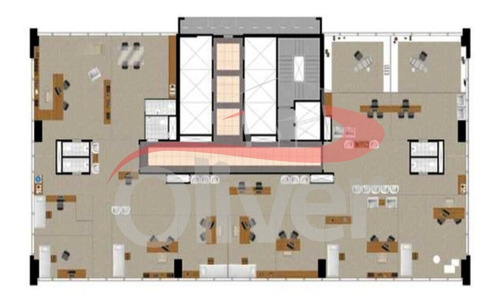 Imagem 7 de 30 de Workspace Brigadeiro ,sala Comercial Batel Curitiba - Pr00003 - 32310300