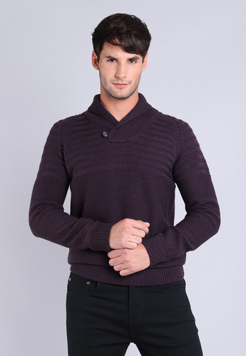 Sweater Cuello Smoking Guy Laroche Glsw989pu