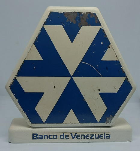 Alcancia Metalica Vintage Banco De Venezuela