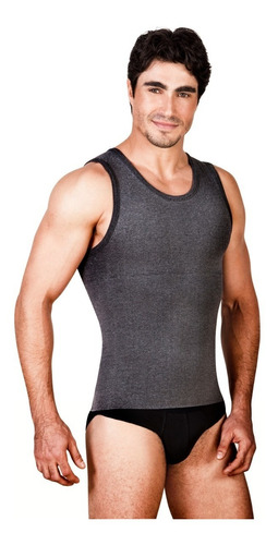 Imagen 1 de 5 de Camiseta Compresión Faja Hombre Bodysigner
