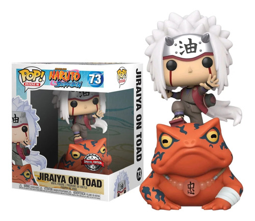 Funko Pop Exclusivo - Naruto Jiraiya On Toad - Darkside Bros