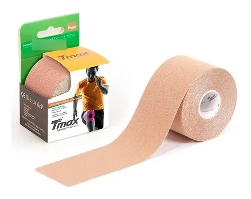 Fita Kinésio Tmax 5m x 5cm Bege Bioland