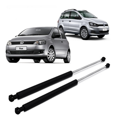 Kit X2 Amortiguador Trasero Porton Volkswagen Fox Suran 