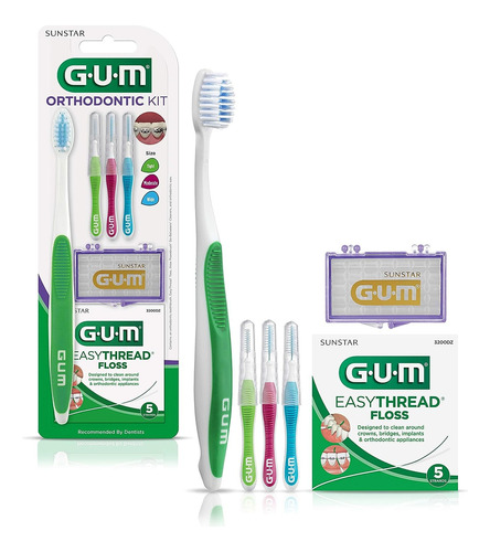 Kit De Cepillo De Ortodoncia Gum