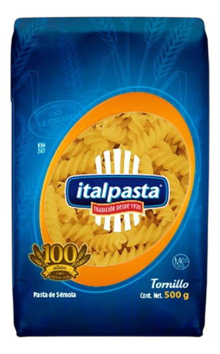 Pasta Fusilli De 500g Italpasta Fusilli Pasta