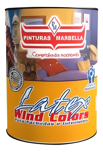 Látex 1/4 Galón Blanco Wind Colors Marbella (1 Litro Aprox.)
