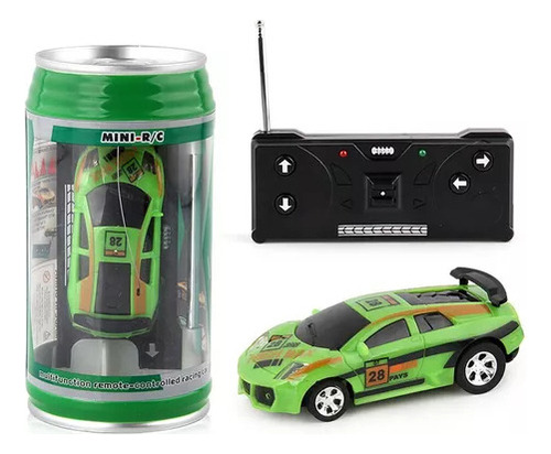 Mini Coke Can Rc Radio Control Remoto Micro Racing Car Jugue