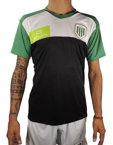 Imagen 1 de 2 de Lefran Athix Remera Entrenamiento Banfield Negro
