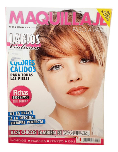 Revista Maquillaje - Paso A Paso - N°52  - Mc Ediciones